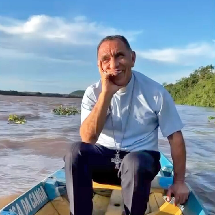 En visite pastorale dans son nouveau diocèse
